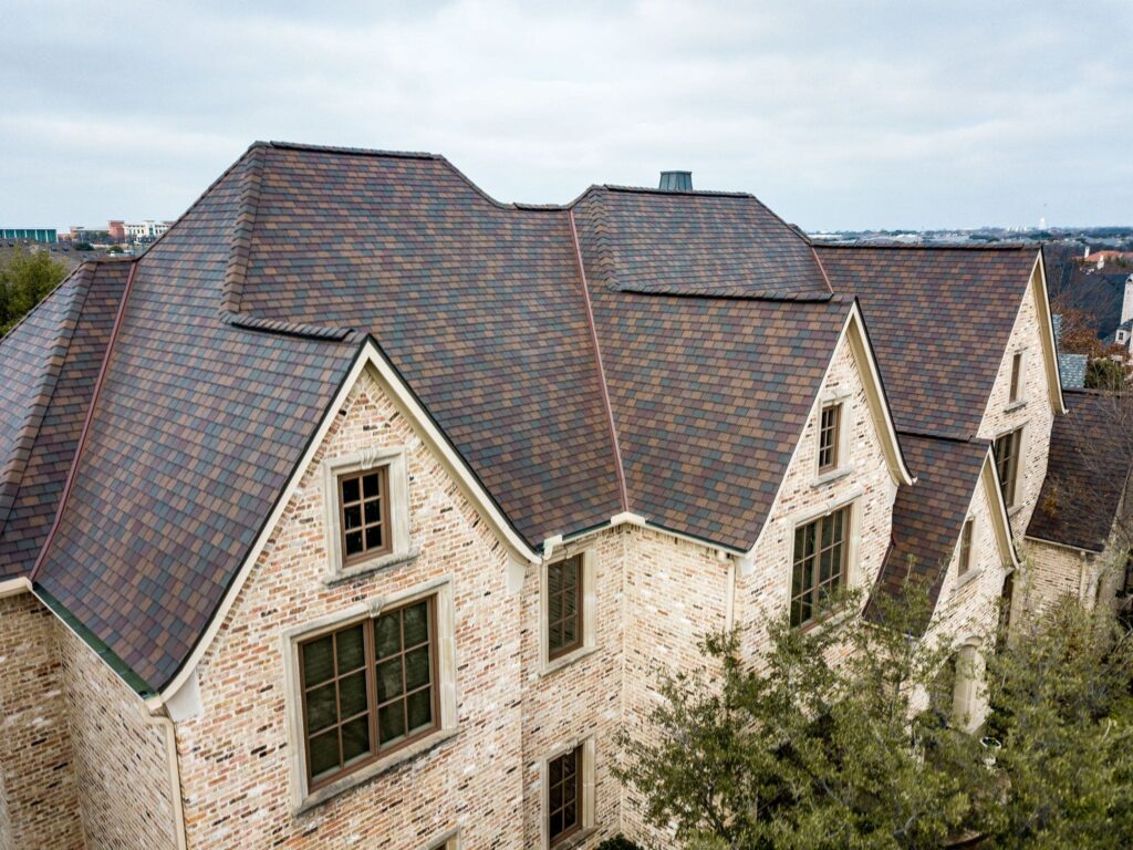 Premium F-Wave shingle roof installation in Frisco Texas