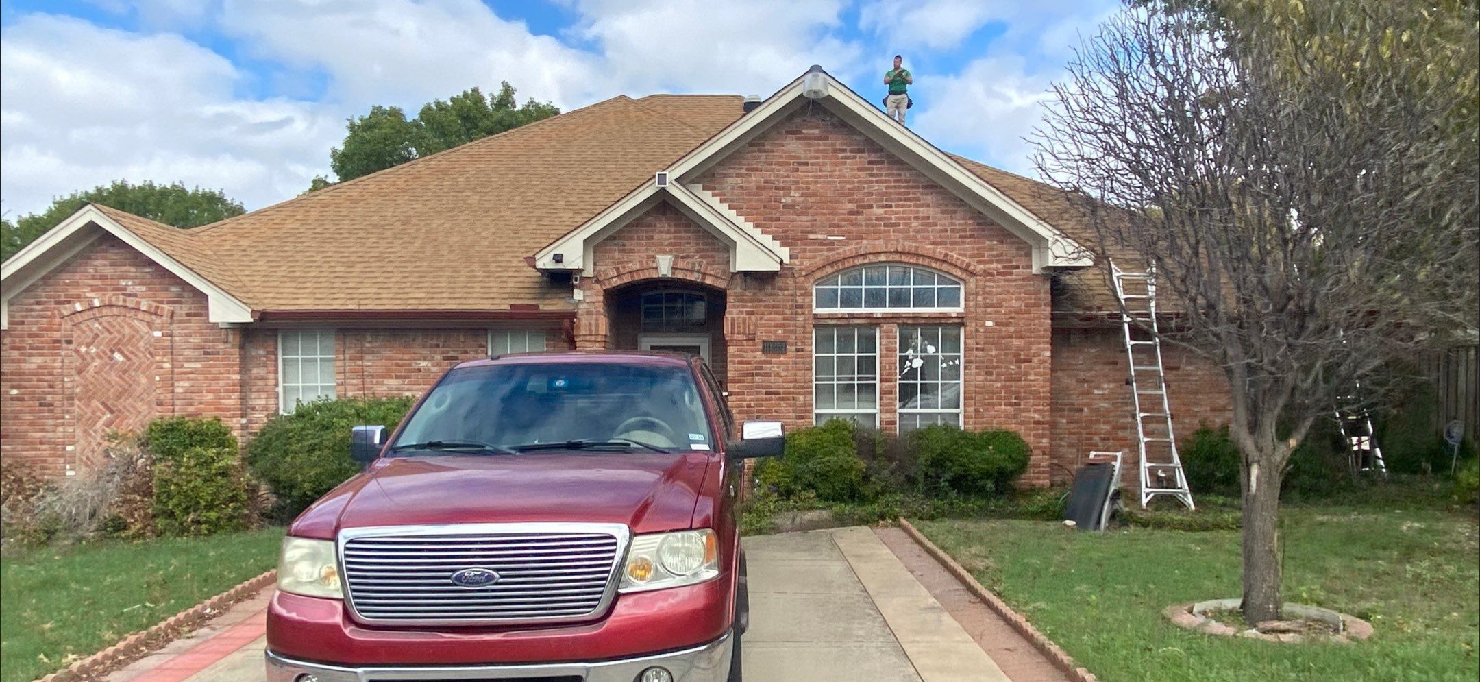 Roof repair project completed by New Life Restoration & Construction in Arlington, TX